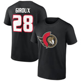 NHL T-Shirts Ice Hockey NHL Jersey T-Shirt Sports Men's Short Sleeves
