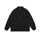 Unisex Jacket Vintage Coat Men's and Women's Loose Multi-Pocket Workwear Jacket