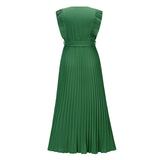Women Date Dress Chiffon Dress Slim Fit Dress