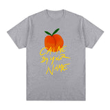 Call Me by Your Name CMBYN Peach T-shirt  Italy Timothee