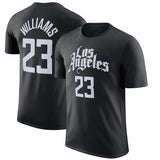NBA T-Shirts NBA T-Shirts Clippers Leonard George Basketball Suit Sports Short Sleeves