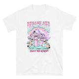 Mushroom Slogan Graphic Tee Grunge Aesthetic Streetwear