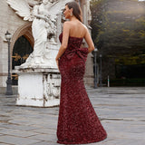 Prom Dresses Glittering Sequins Prom Dresses Sexy Evening Party Gowns