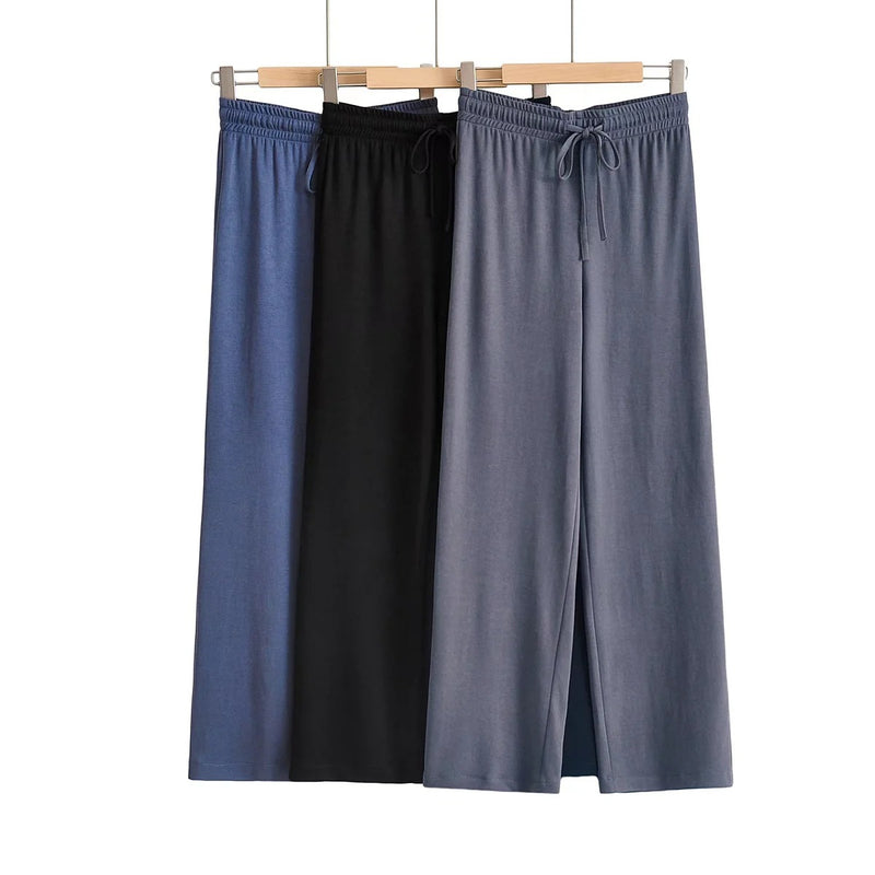 Women Sweatpants Straight-Leg Pants Spring/Summer Loose Wide-Leg Pants Casual Pants