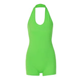 Women Jumpsuit Summer Sexy Backless Slim Fit Jumpsuit
