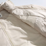 Unisex Winter Cotton Coat Three-Dimensional Pocket Hooded down Jacket