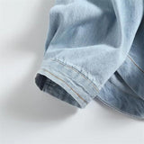 Women Jacket Denim Shirt Women's Spring and Autumn Retro Coat