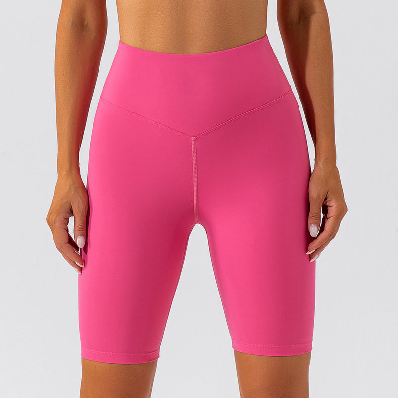 Women Yoga Sports Shorts Quick-Drying Cycling Tight Shorts