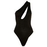 Women Jumpsuit Summer Sexy Crossbody Hollow-out Slim-Fit Jumpsuit