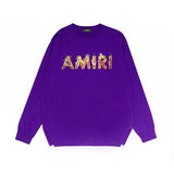 Amiri Long Sleeve Shirt Fashion Brand Long Sleeve Long-Sleeved T-shirt Blouse