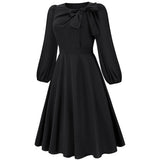 Women Date Dress Fall/Winter Dress Leisure Long Sleeve Dress