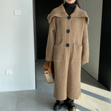 Women Cardigan Sweater Autumn Sweater Coat Lapel A3310