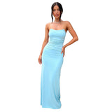 Women Dresses Summer Slim-Fit Sheath Dress
