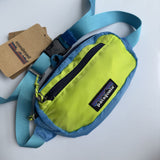 Mens Casual Bags Color Matching Crossbody Breast Bag Fanny Pack