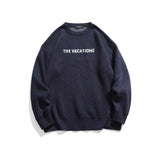 Unisex Sweater Autumn Back Letter Printed Sweater