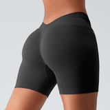 Women Yoga Sports Shorts Running Tight Fitness Sports Yoga Shorts