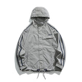 Unisex Winter Cotton Coat Decorative Hooded Jacket Vintage Baggy Coat