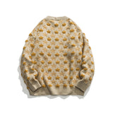 Unisex Sweater Winter Three-Dimensional Pattern Sweater