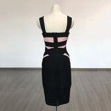 Women's Evening Dress Camisole Dress Sexy Sheath Bandage Dress V-neck