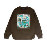 Amiri Long Sleeve Shirt Fashion Brand Long Sleeve Long-Sleeved T-shirt Blouse