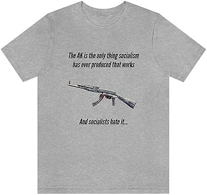 Irony of The AK-47 Men's and Ladies Tee