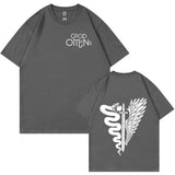 TV Play Good Omens Print T Shirts Men Women Fashion Vintage