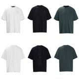 CHH Chrome Heart T Shirts Crowe Cross Print Short Sleeve T-Shirt Loose