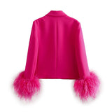 Women Suits Autumn Short Blazer