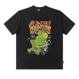 Men T Shirt Hip Hop Oversize Printed Short Sleeve T-shirt Half Sleeve Tee T-shirt