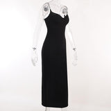 Women Dresses Black Dress Long Dress Black Camisole Dress