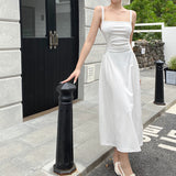 Women Dresses Dress Long Dress with Suspenders (Csm202403)