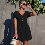 Women Dress V-neck Dress