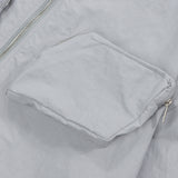 Women Jacket Loose Casual Stand Collar Long Sleeve Sports Short Jacket