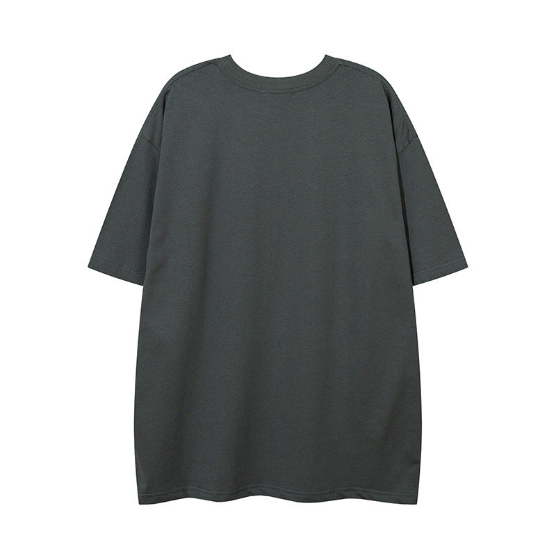 Men T Shirt Summer Printed Couple Short Sleeve T-shirt
