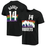 NBA T-Shirts NBA Basketball T-Shirt Nuggets Jokic Jersey Short Sleeve Men's Outdoor