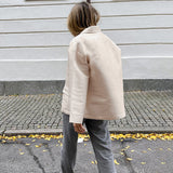Women Trench Coat Blazer Autumn and Winter Loose Long Sleeve