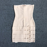 Women Evening Dress Sexy Sheath Bandage Dress