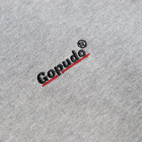 Unisex Winter Cotton Coat Letter Embroidered Top Retro Pullover Sweatshirt