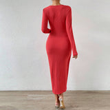 Women Dress Autumn Winter Sexy Dress