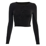 Women T-shirt Long Sleeve Casual Top