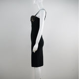Women Evening Dress Sling Lace Backless Bandage One-Piece Dress