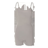 Women Jumpsuit Spring and Summer Sexy Slim Fit Backless Suspender Jumpsuit (Hawthaw0412)