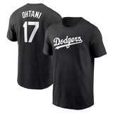 MLB T-Shirts MLB Baseball Dodge Otani Shohei T-Shirt Leisure Sports