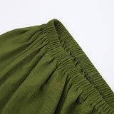Women Dress Sexy Backless Lantern Sleeve Dress