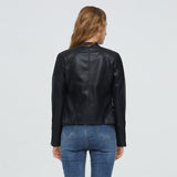Women Leather Jacket Pu Women's Leather Top Women's Leather Jacket