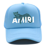 Amiri Hat Mesh Cap Sun Protection Cap Summer Print AMIRI Baseball Cap