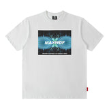 Men T Shirt Loose Oversize Hip Hop Summer Couple Wear Half Sleeve T-shirt