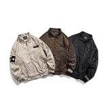 Unisex Jacket Autumn Patch Jacket