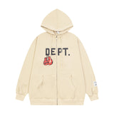 Gallery Dept Hoodie Loose Casual Cardigan Hoodie
