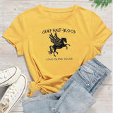 Y2k Women  Cotton T Shirt Sound Percy Jackson T-shirt Camp